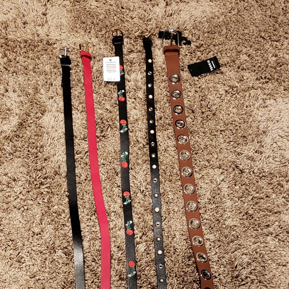 4-Torrid belts-price is for each belt